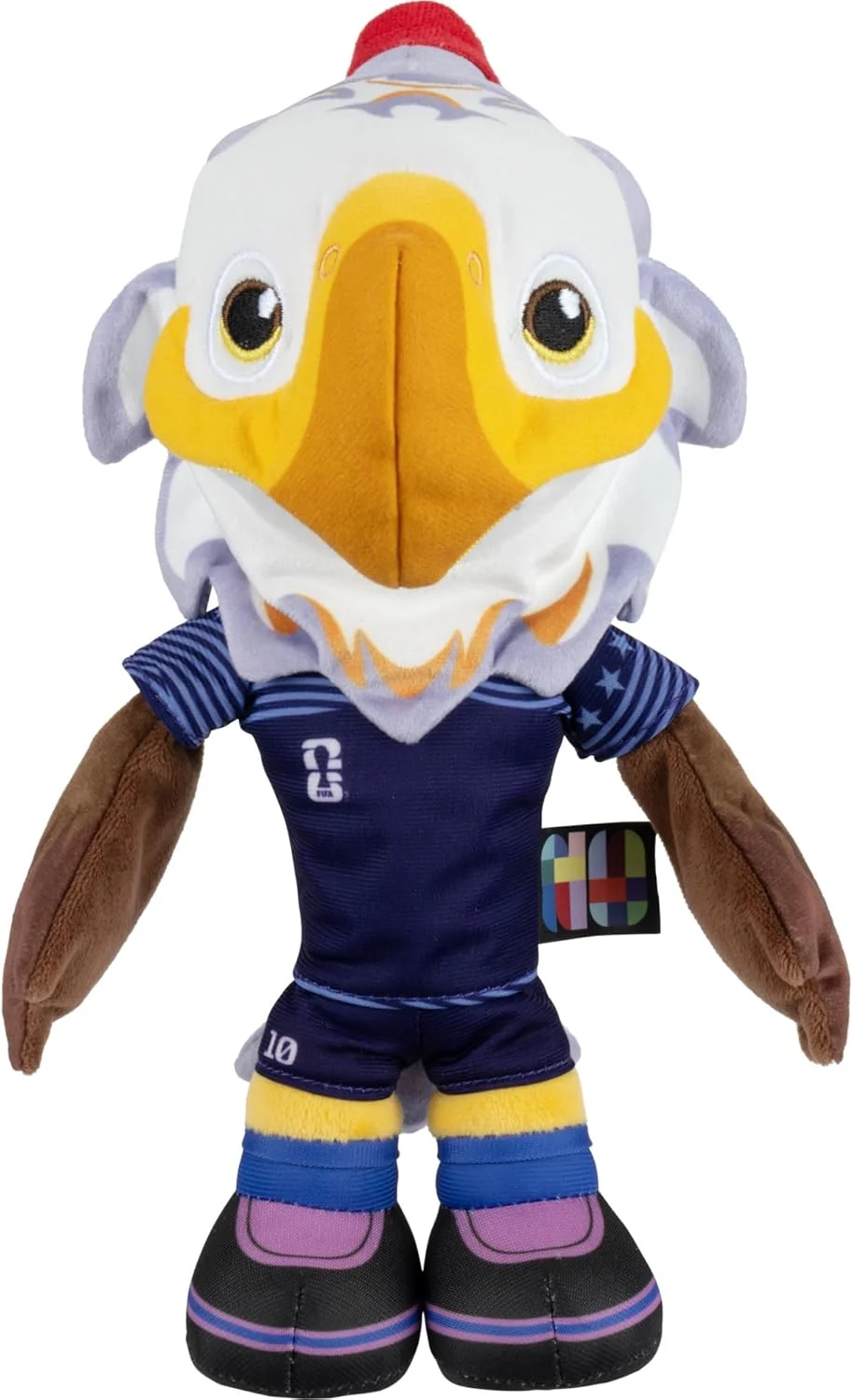 World Cup 2026 Mascot Plush Toy - Official Bald Eagle Design with Blue Uniform - Soft Collectible Gift for Fans (20 cm) zlo2o