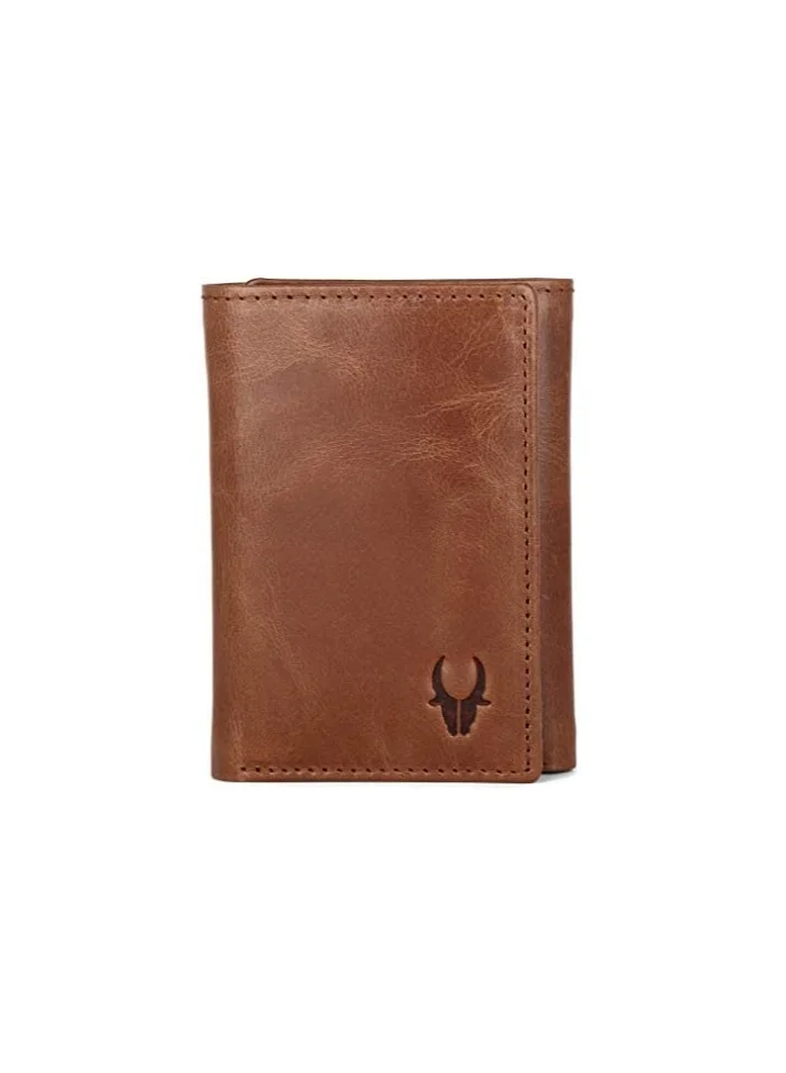 Premium Leather RFID Protected Bifold Wallet for Men (Tan, One Size) ydolp