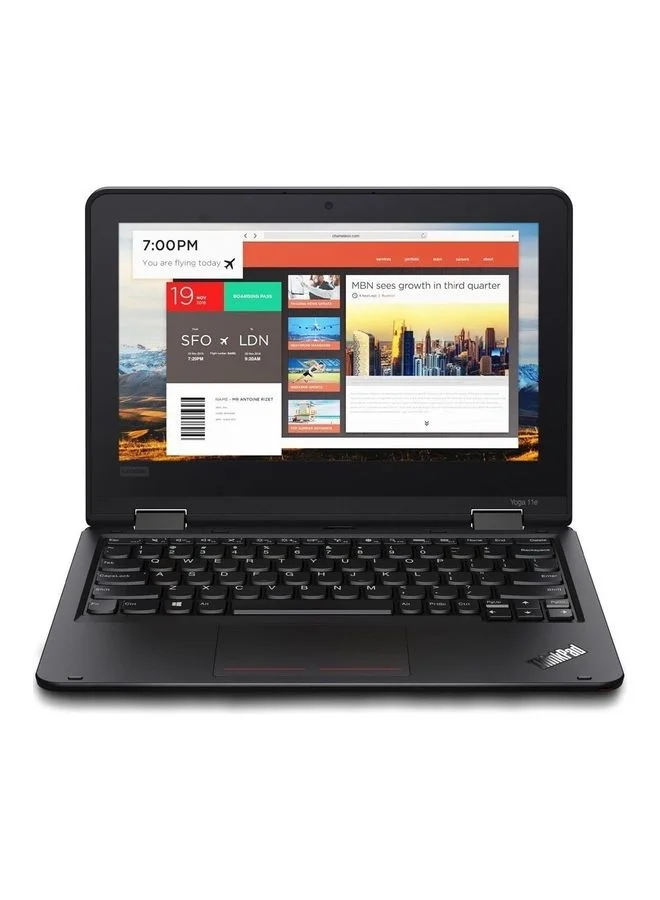 Premium 2-in-1 Convertible Laptop 11.6 Inch IPS Touchscreen Intel Dual Core 4GB RAM 256GB SSD Windows 10 Pro (Black, 11.6 Inch) 2u33w