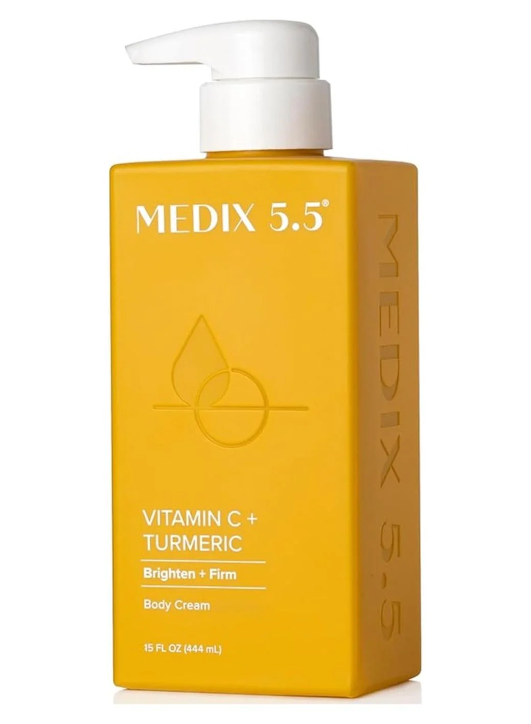 Medix 5.5 Vitamin C and Turmeric Brightening Body Cream (444 mL) Premium Moisturizing Skincare for All Skin Types h02uf