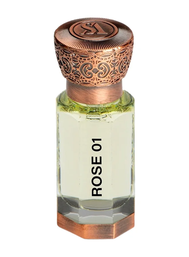 Swiss Arabian Rose 01 Perfume Oil Premium Floral Fragrance for Women (12 mL) jaapj