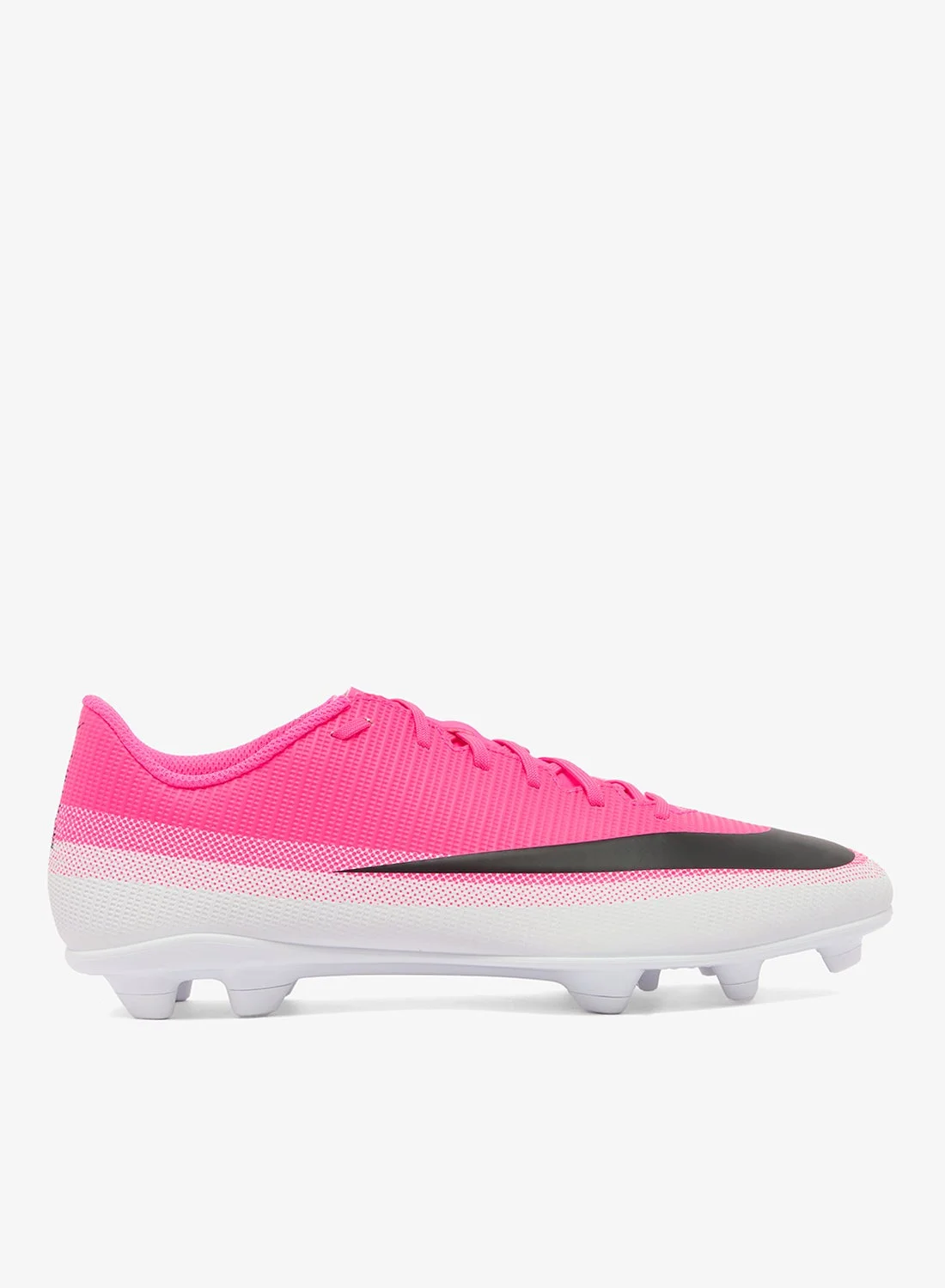 Athletic Professional Firm Ground Soccer Cleats Lightweight Performance Footwear (Black, 42 EU) upcfs