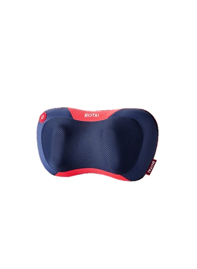 ROTAI K30 Shiatsu Neck Massager with Heat, 12 Heating Nodes, Ergonomic Deep Tissue Massage Pillow for Cervical and Back Support (Portable, Home and Office Use) puq5y