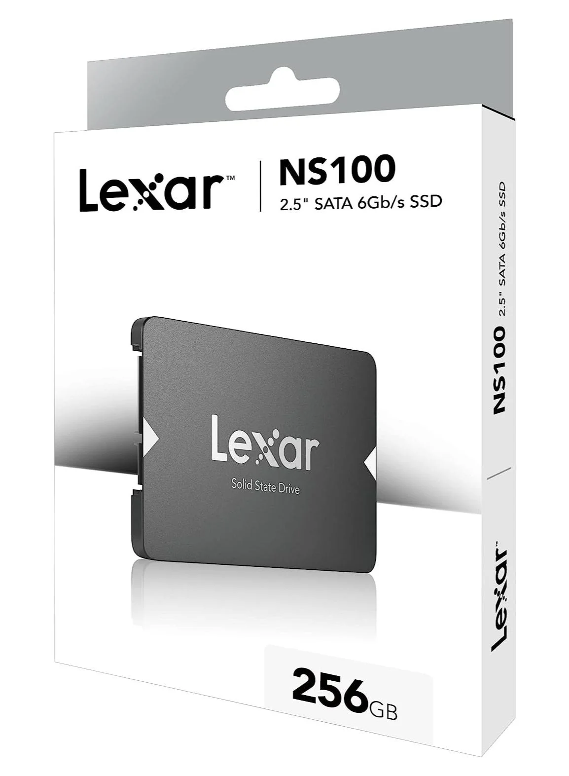 Lexar NS100 Internal SSD SATA III 2.5 Inch Solid State Drive High-Speed Data Transfer (256 GB) woc8b