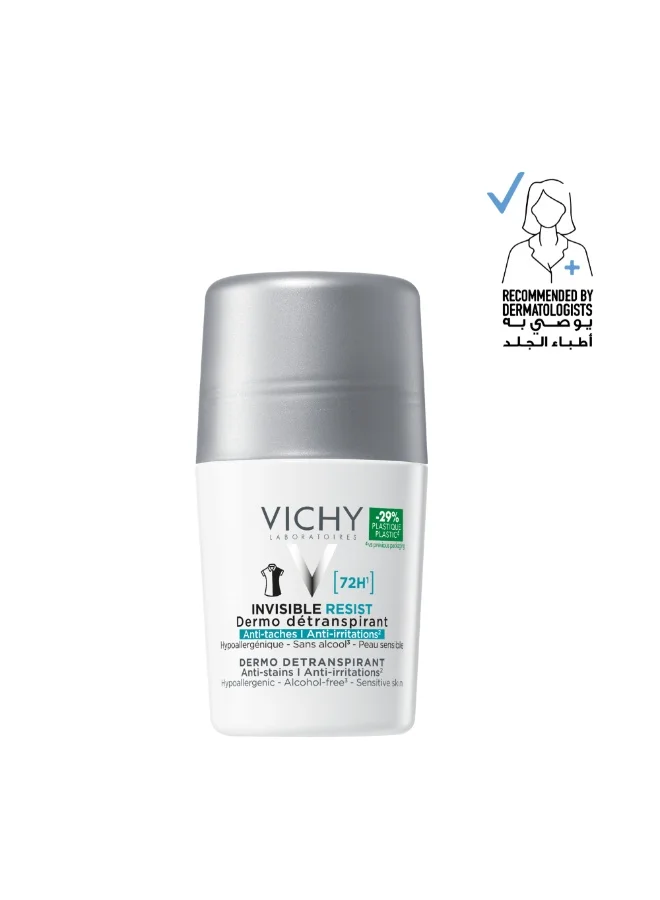 VICHY Anti-Perspirant Deodorant Roll-On for Sensitive Skin (50 mL) 5vy9v