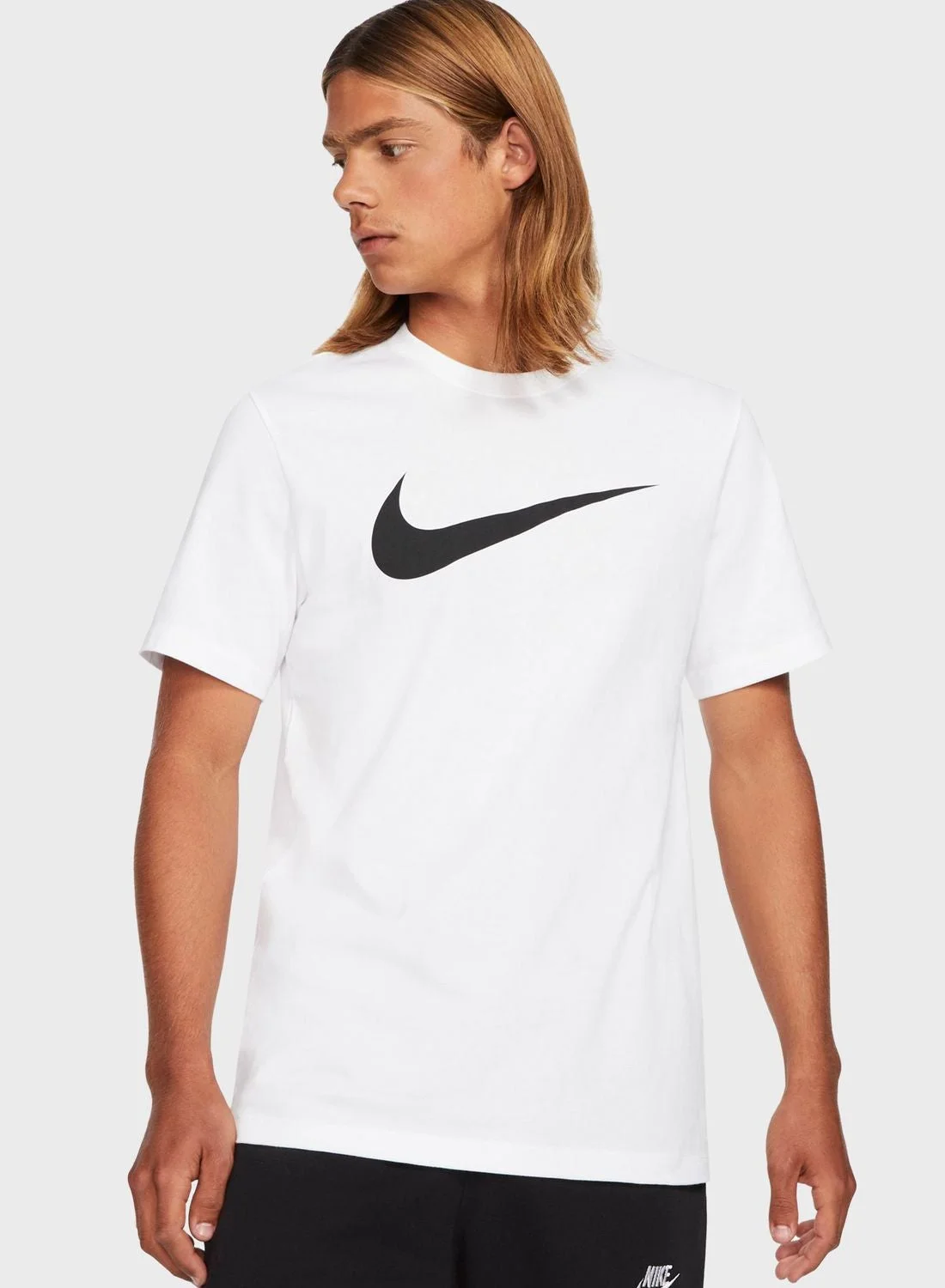 Athletic Premium Cotton Crew Neck T-Shirt for Men (Solid Black, Large) 2jo02