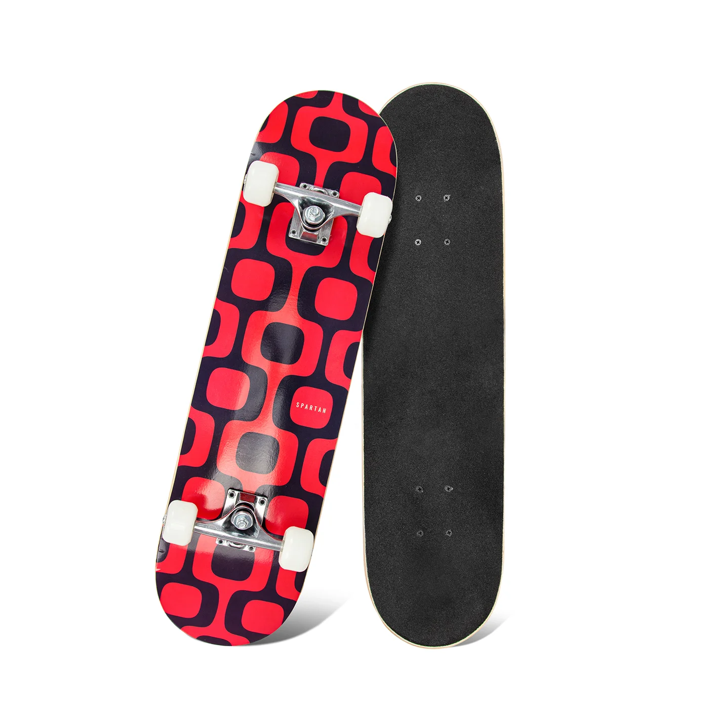 Spartan Ipanema Expert Skateboard 31-Inch Maple Wood Deck with Aluminum Trucks and ABEC-7 Bearings for Kids and Teens (31-Inch) digk4