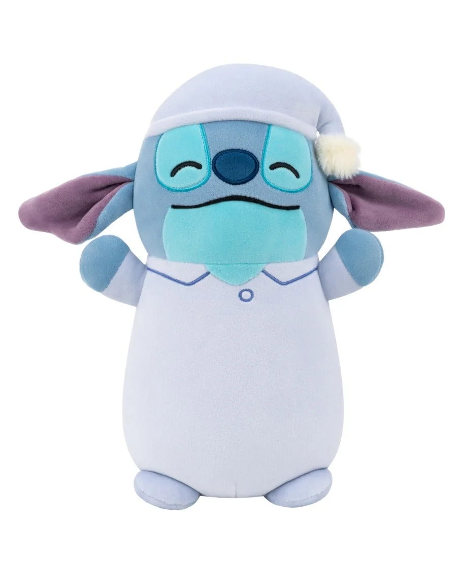 Premium Cartoon Stitch Pajama Plush Toy Soft Stuffed Animal (Blue, 25 cm) 40tuw