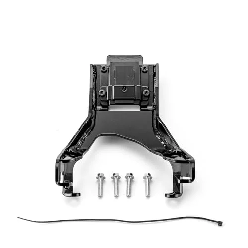 Wsays Driver Backrest Mounting Bracket Kit for Heavyweight Touring Motorcycles (Premium Steel, Black) r3kml