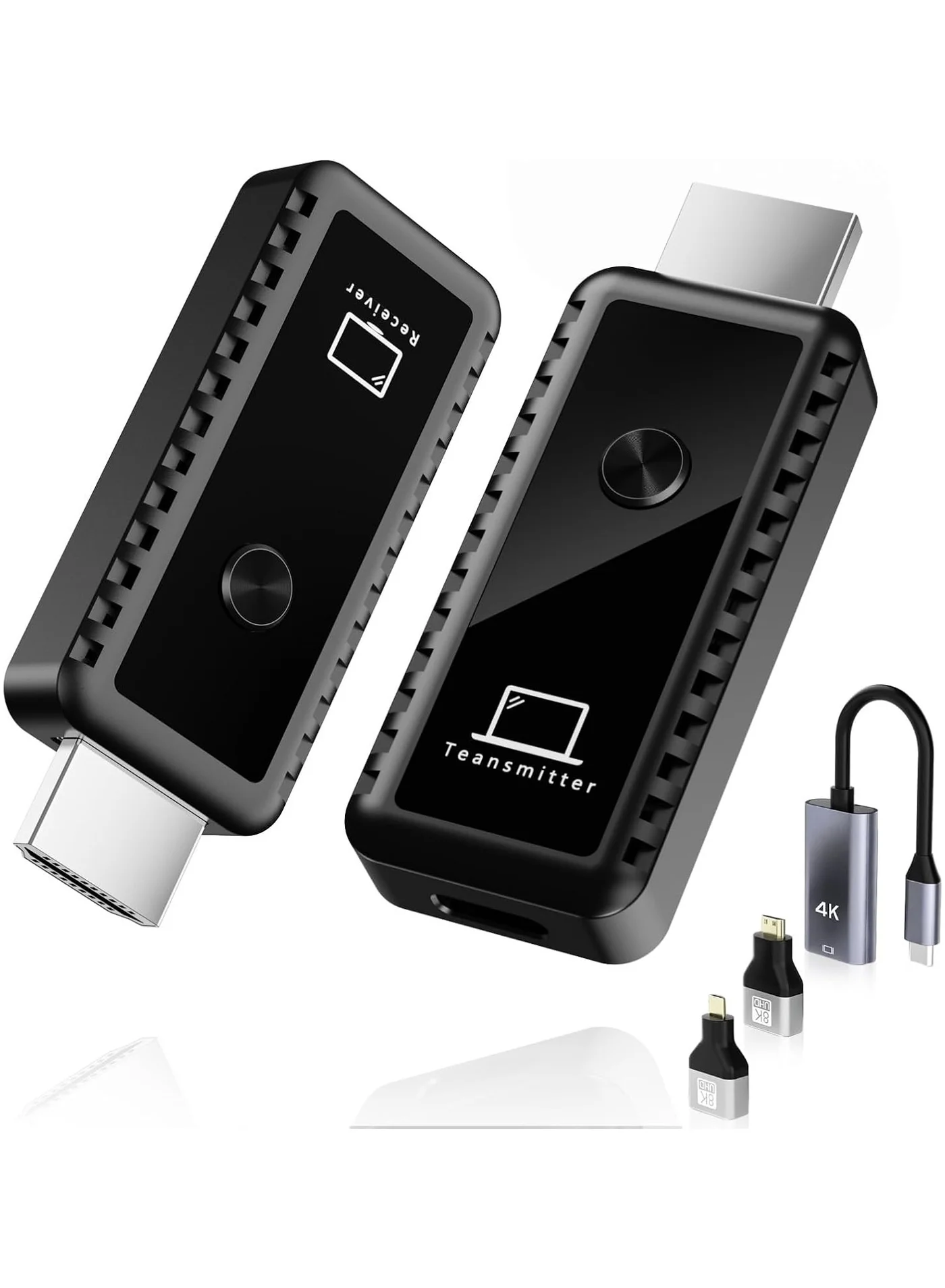 ZESTECH Wireless HDMI Transmitter and Receiver Kit 4K Input 1080P Output 30m Range (Dual Band 2.4G/5G) zirwk