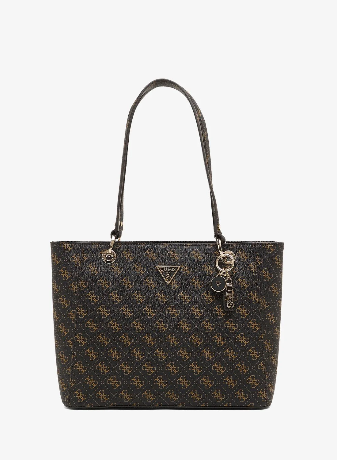 Premium Logo Detail Tote Bag Spacious Laptop Carryall for Women (Fits 15-inch Laptop) kbw29