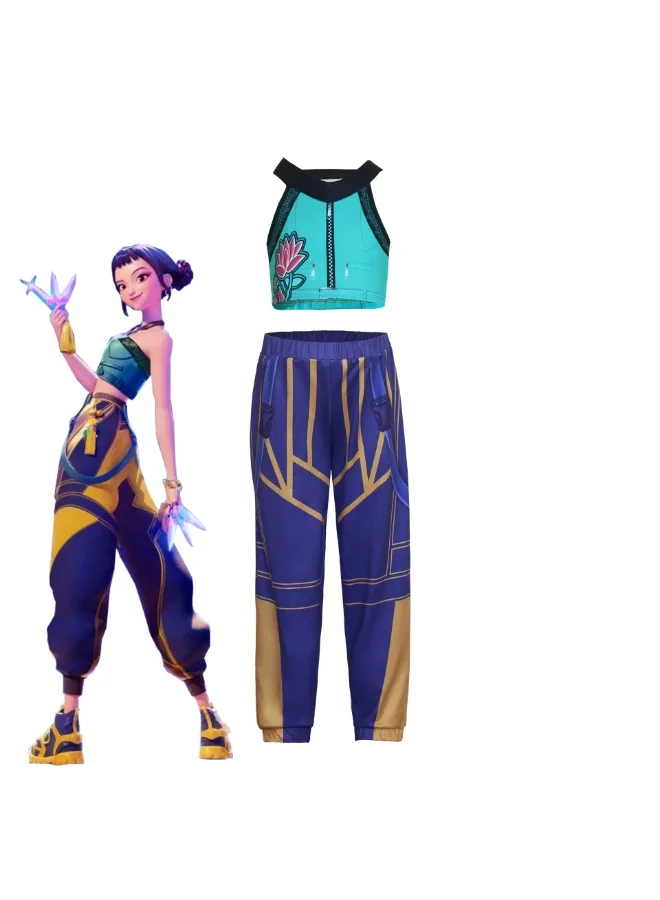 Kpop Cosplay Uniform Costume for Stage Performance and Halloween (Adult, One Size) cd4ke