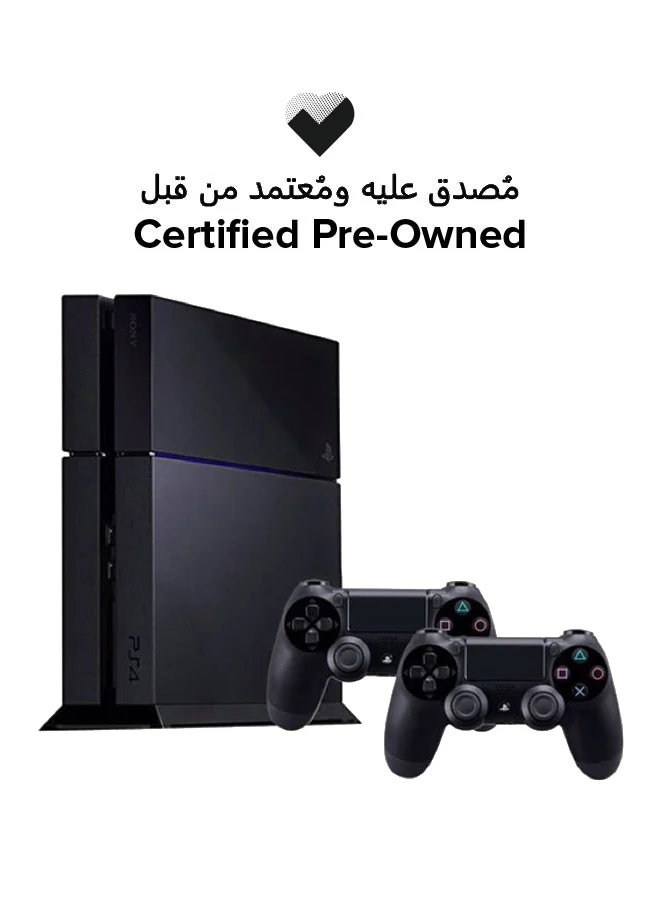 Premium Gaming Console 500GB Hard Drive System with Dual Controllers (Black, 500GB) 0mjiy