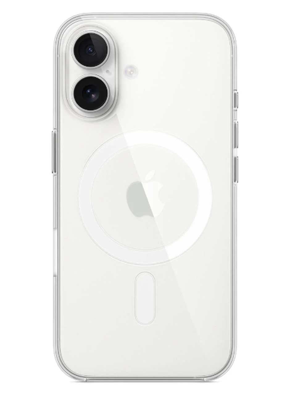 Premium Smart Protective Case for Smartphone 16 with Magnetic Charging Support (Clear, 1 Piece) ynbvd