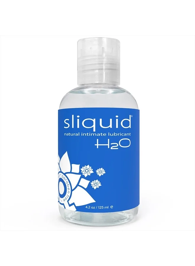 Sliquid H2O Water Based Personal Lubricant (Clear, 125 mL) y421y