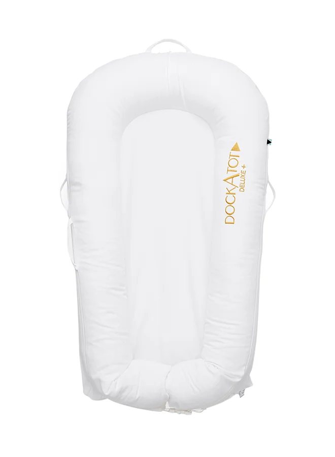 Premium Deluxe+ Replacement Cover for Baby Lounger (Pristine White, Fits 0-8 Months) 8la8u
