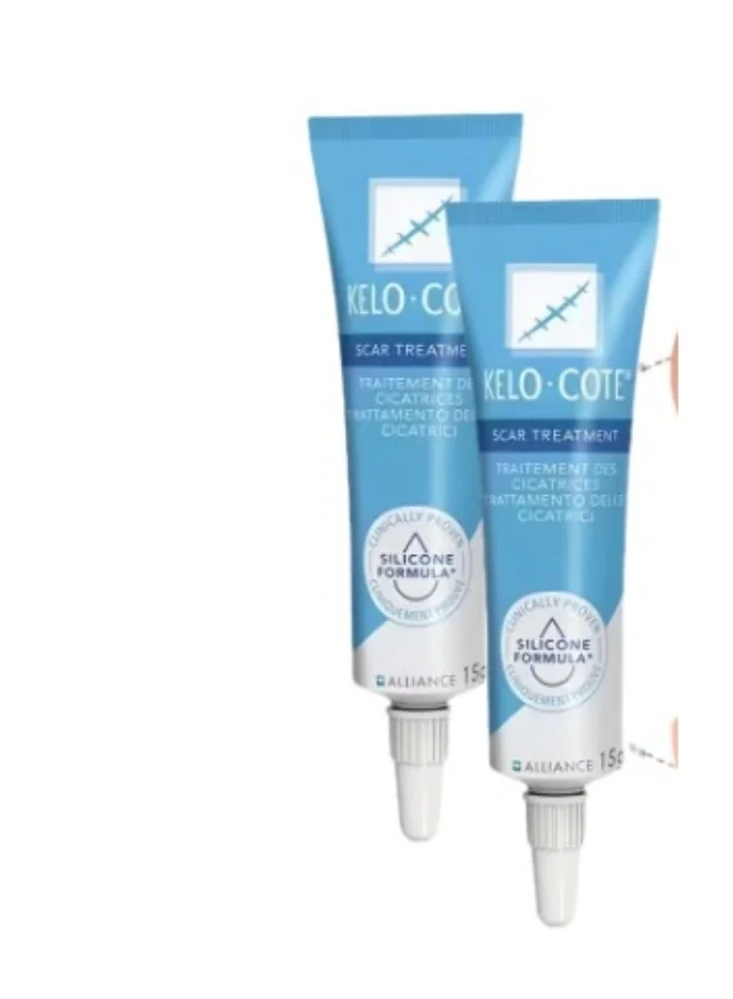 Advanced Formula Scar Treatment Gel (Premium Silicone Gel for Skin Repair, 2 x 15g) hfpq0