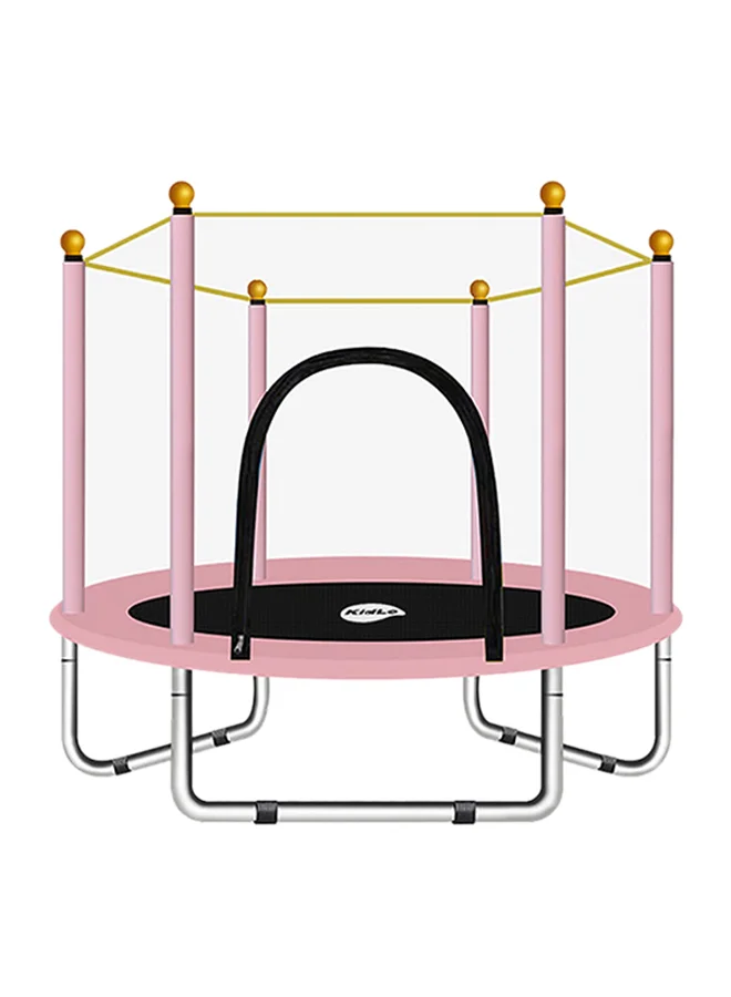Kidle Indoor And Outdoor Sports Trampoline Premium Fitness Rebounder (140x140x100cm) at3gm