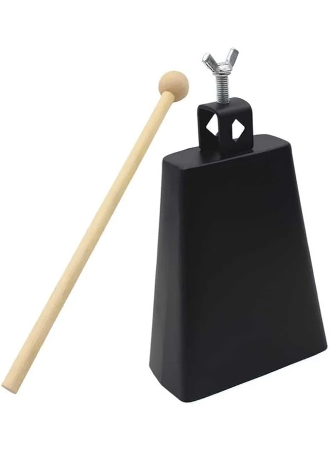 Megarya Metal Cowbell Percussion Instrument with Drumstick (3 Inch) for Music Beginners and Professionals dn8uc