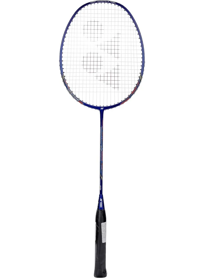 Premium Lightweight Badminton Racquet Professional Graphite Racket for Speed and Control (Blue, 75g) hy6c8