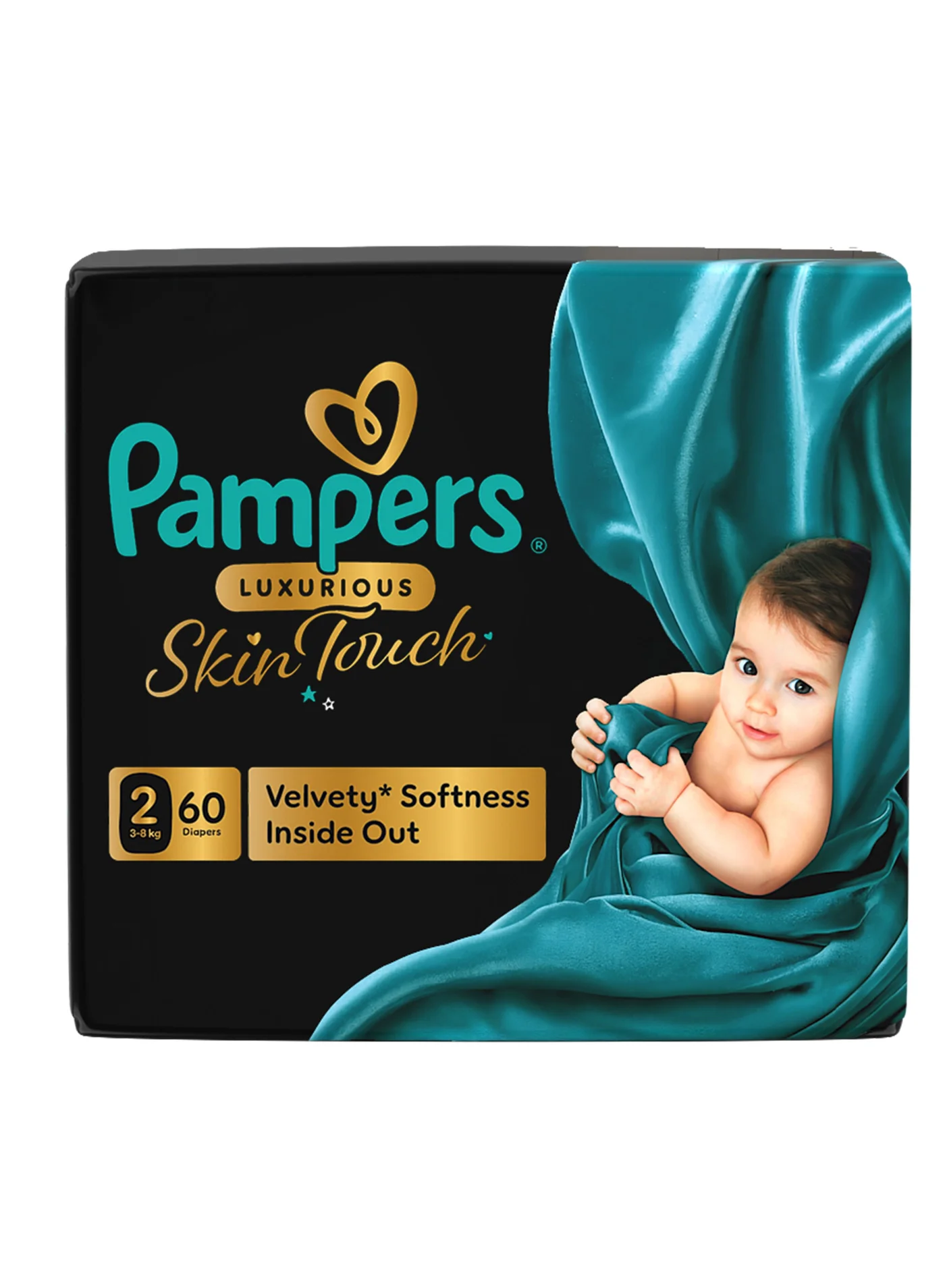 Premium Soft Diapers For Infants Breathable Skin-Friendly Design (Size 2, 3-8kg) d9rem
