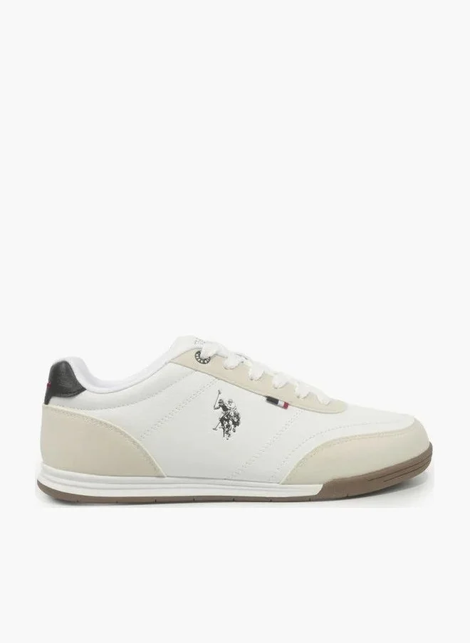 Premium Casual Sneakers for Women Classic Low-Top Lace-Up Footwear (White & Beige) 10pp9