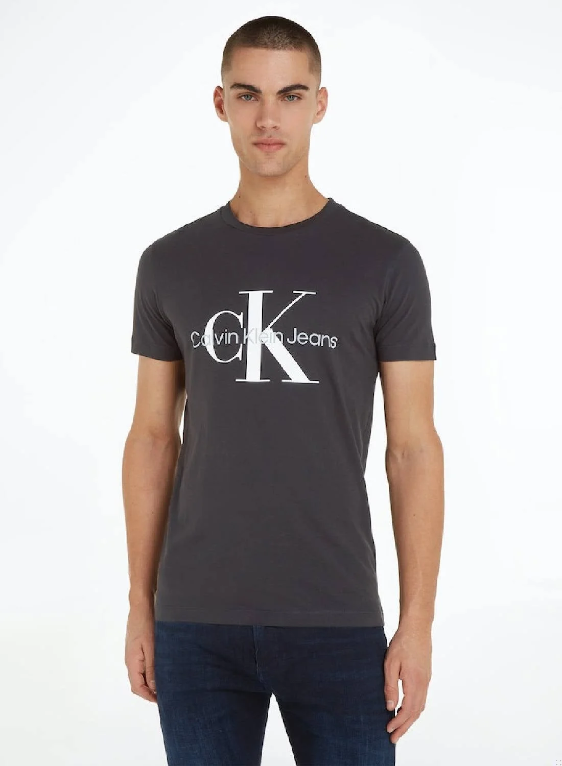 Premium Slim Fit T-Shirt for Men (Solid Color, Cotton Blend, Breathable Fabric) gdia1