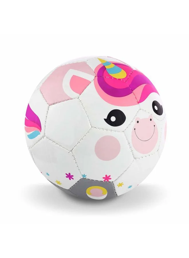 Daball Kids Soccer Ball Premium Training Toy for Toddlers (Sunshine Unicorn Design, Size 1) 9wvri