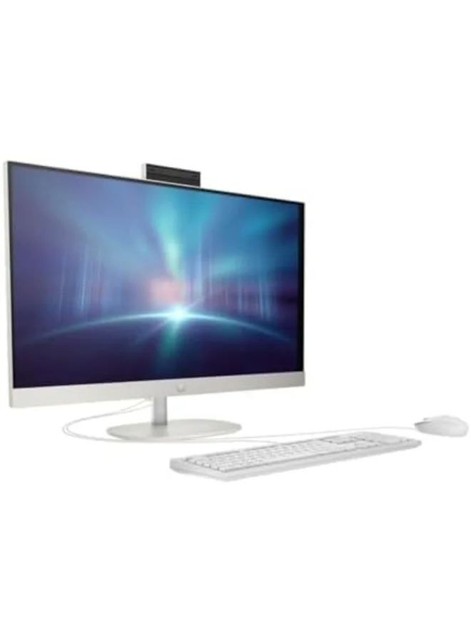 Premium All-in-One Touch Desktop Computer 27-inch FHD IPS Display Intel Core i7 16GB RAM 1TB SSD Windows 11 (Shell White) 30epj