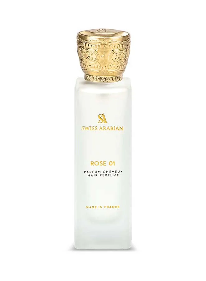 Swiss Arabian Rose 01 Hair Mist Premium Floral Fragrance for Unisex (50 mL) w4l0s
