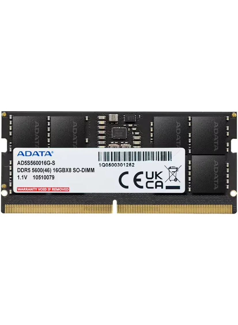 Premium DDR5 SO-DIMM Laptop Memory Module 5600MHz High-Speed Performance (16GB) hm6zy
