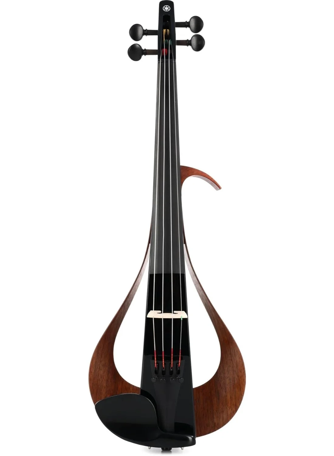 Premium 4-String Electric Violin Professional Stage Performance Instrument (Black, 4/4 Size) zbeux