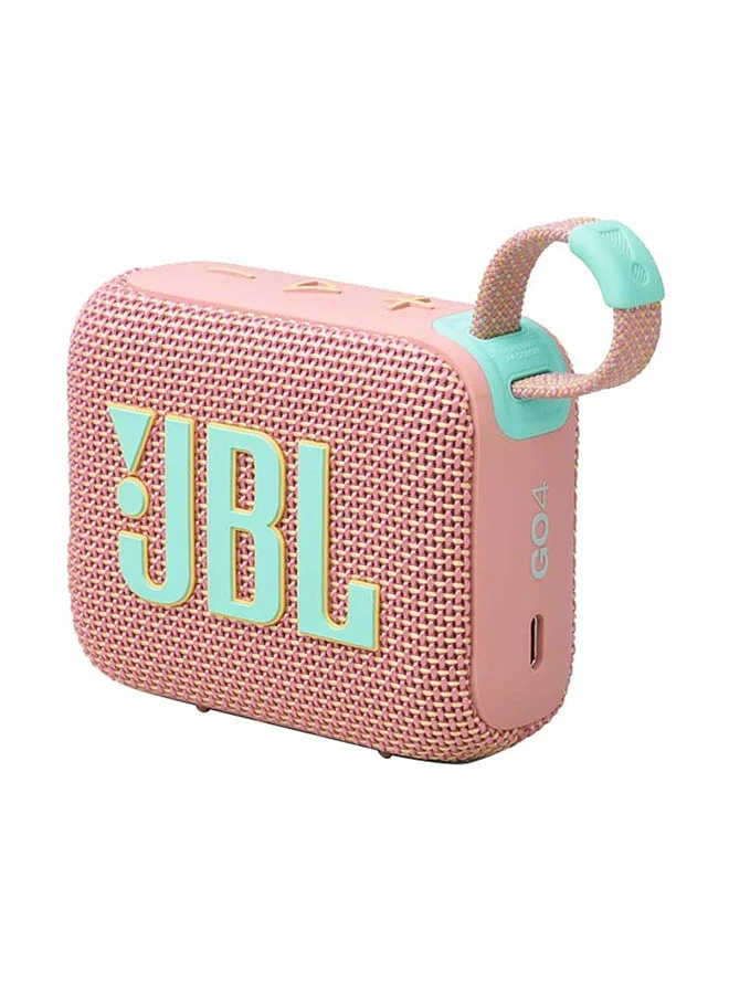 Premium Audio Portable Waterproof Bluetooth Speaker (Pink, Compact) hm71m