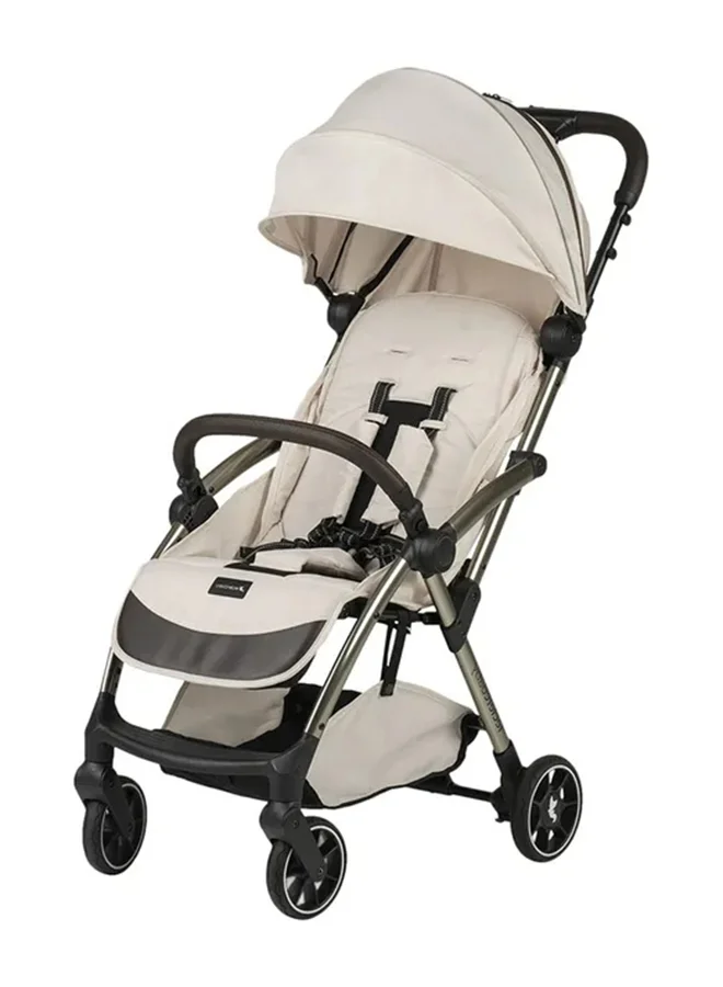 Leclerc Influencer Air Stroller Lightweight Compact Foldable Travel Stroller (Cloudy Cream, One Size) qzi4t