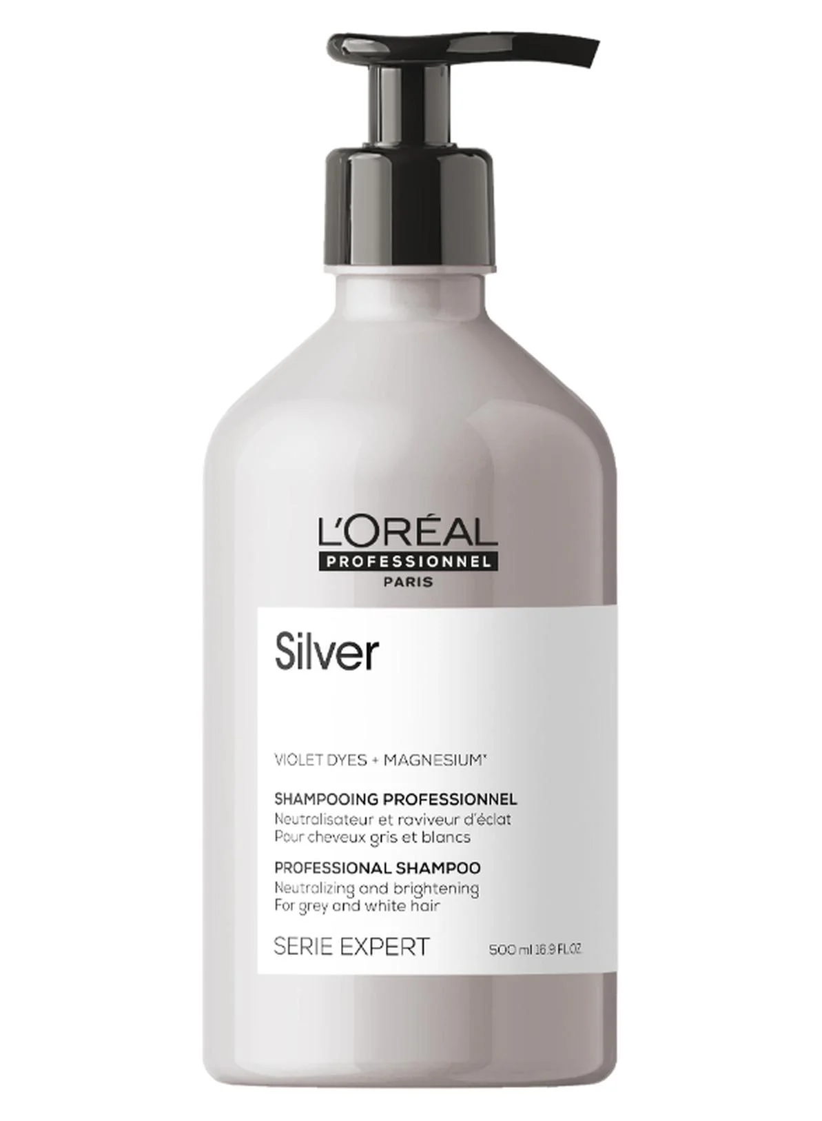 Premium Silver Shampoo for Grey White and Light Blonde Hair (500 mL) xsrr1