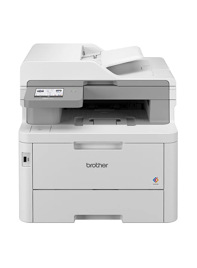 Premium Color Laser Printer High-Speed Desktop Office Document Printing Machine (White) e5m60