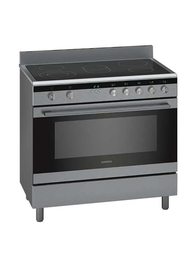 Premium 4-Burner Freestanding Gas Cooker Stainless Steel Finish (60 x 60 cm, Silver) ay8mh