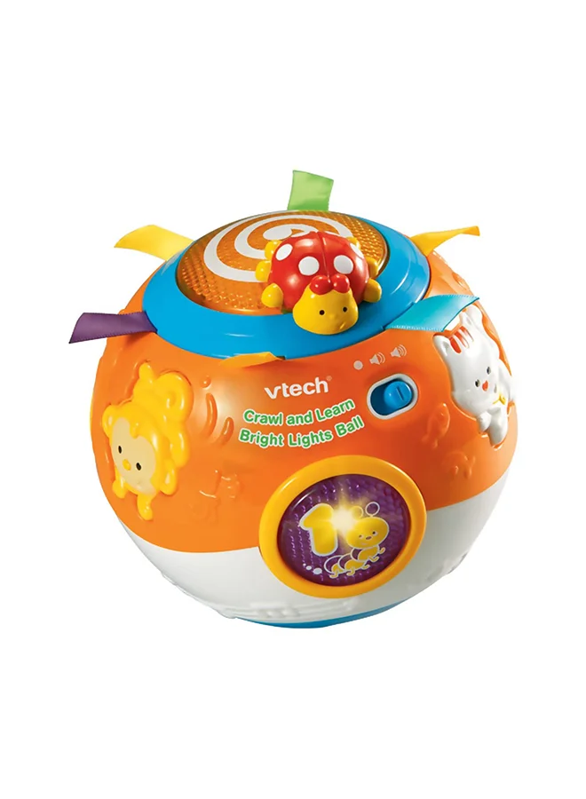 Interactive Crawl and Learn Light-Up Ball (Multicolor, 15 cm) vp0rt