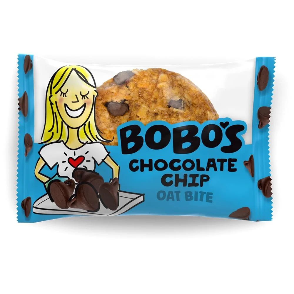 Bobo's Oat Bites with Chocolate Chips Whole Grain Vegan Snack (30 Pack, 368g) js6vm