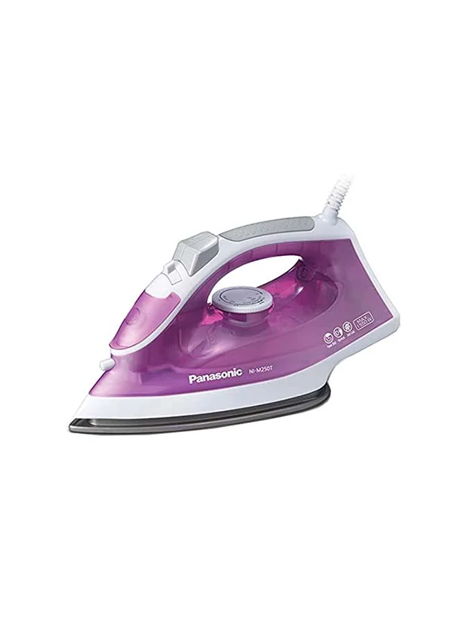 Premium Steam Iron with Anti-Calc Technology 1550W High-Performance Fabric Care (Pink, 210 mL) 3zhde