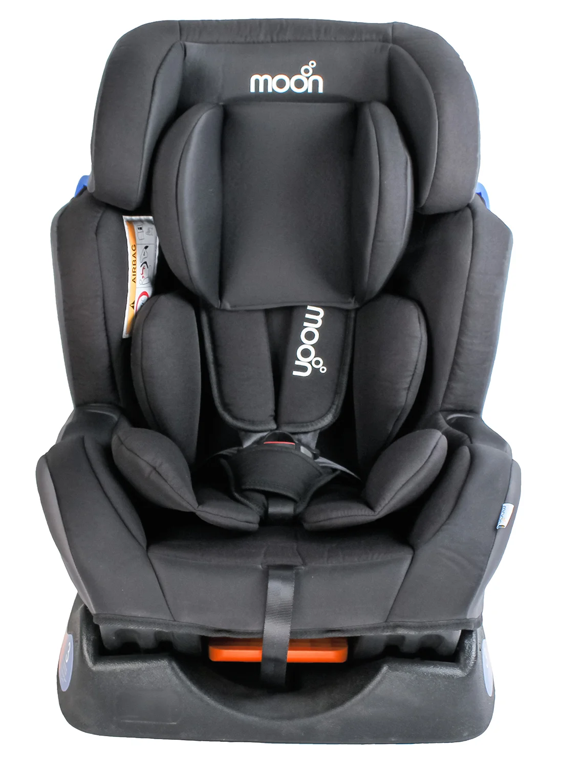 Moon Hefty Baby Car Seat Group 0 1 2 Adjustable Safety Seat for Infants and Toddlers (Ash Grey) en64o