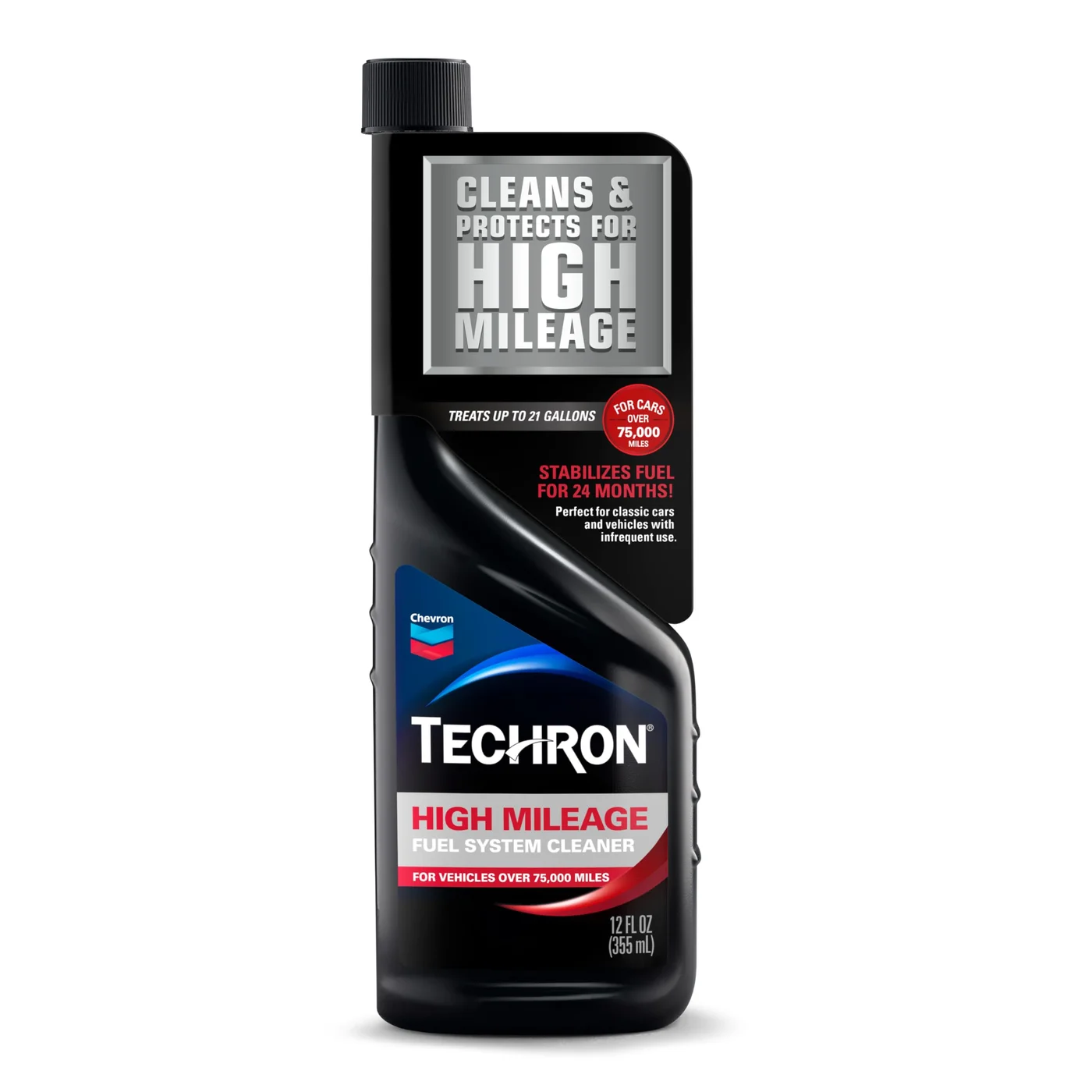 Premium Fuel System Cleaner for High Mileage Vehicles (355 mL) xaqxv
