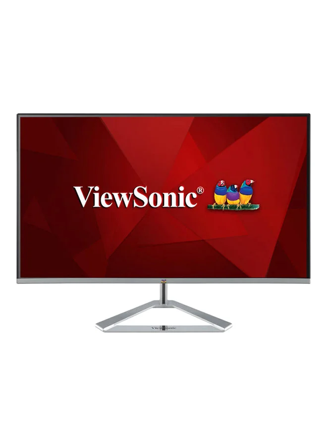 Premium 23.8-inch Full HD IPS Monitor 75Hz Eye Care Display with Dual HDMI for Home Office (Black/Silver, 23.8 inch) vz2uu