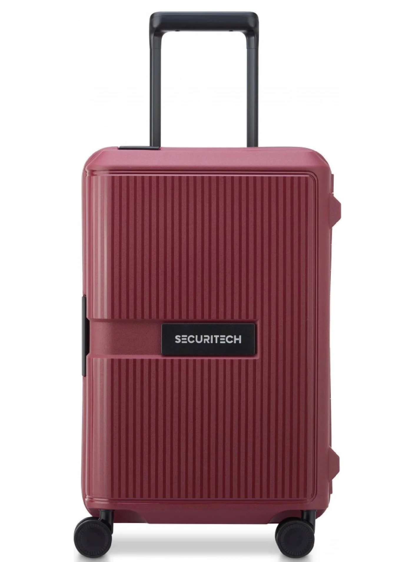 DELSEY Paris Securitech Stone Hardcase Cabin Luggage Trolley (Burgundy, 55 cm) oausz