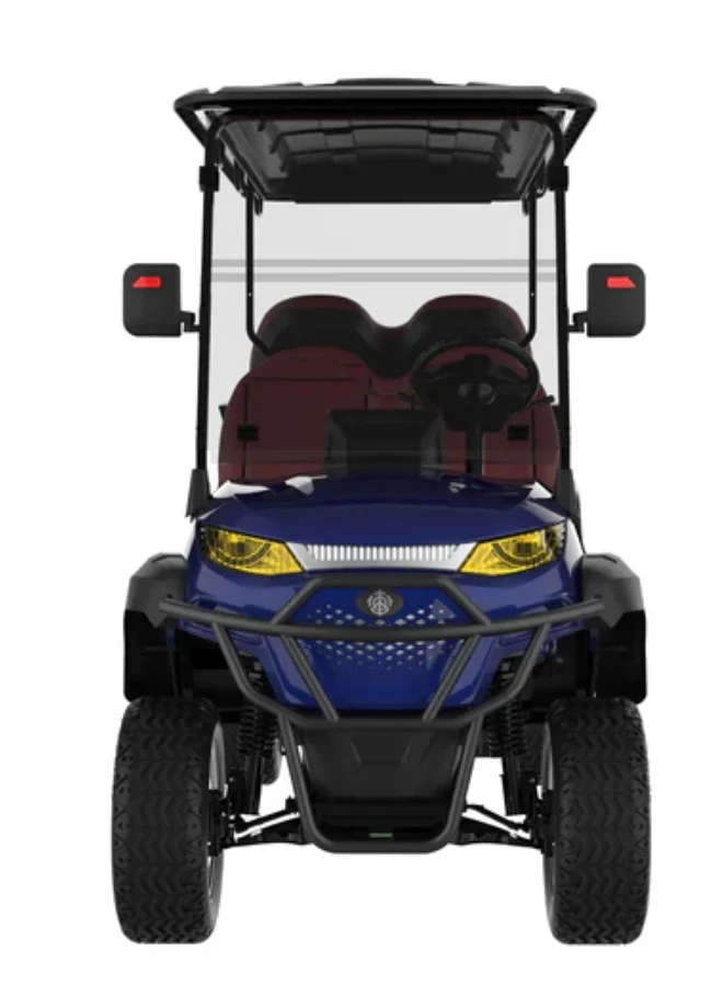 SUNCART 6-Seater Electric Golf Cart with Touch Screen Dashboard and Hydraulic Brakes (6-Passenger) cnq8j