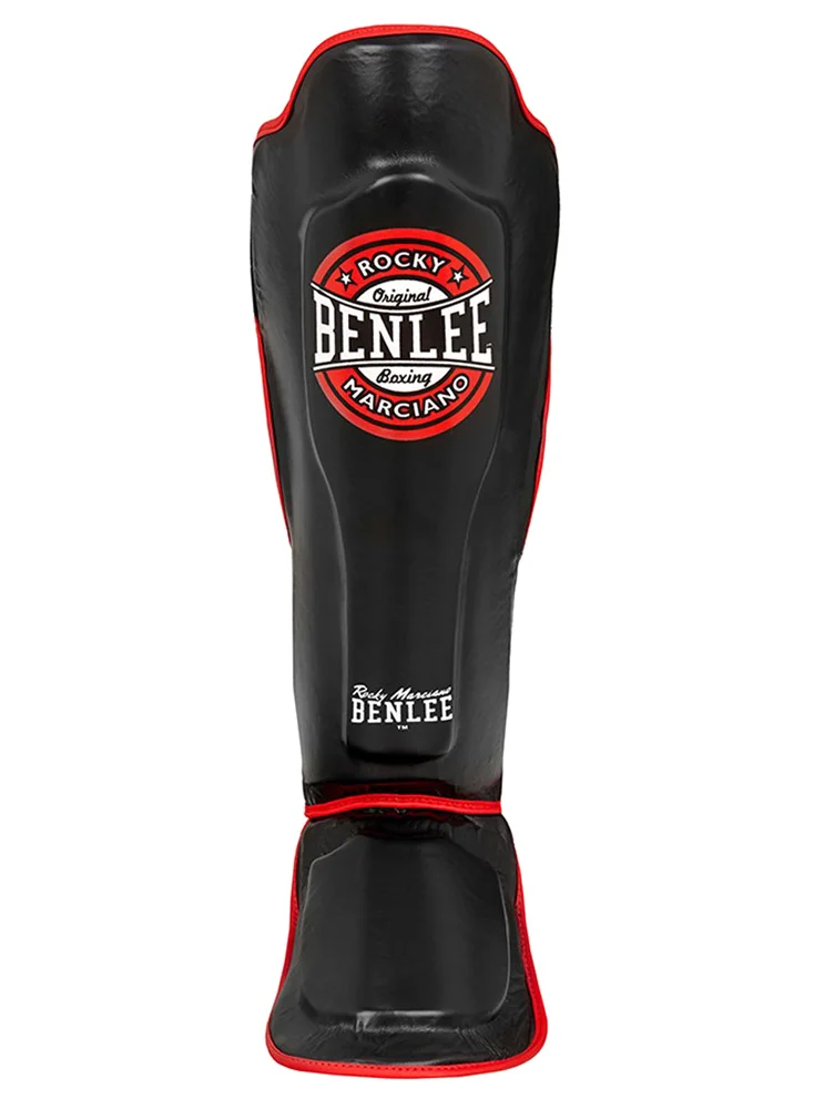 Benlee Shin and Instep Guard Protective Gear for Martial Arts and Combat Sports (Black, Small/Medium) ymiw3