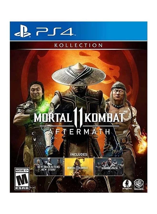 Mortal Kombat 11 Aftermath Fighting Game for Console (International Version, Single & Multiplayer) gn4o6