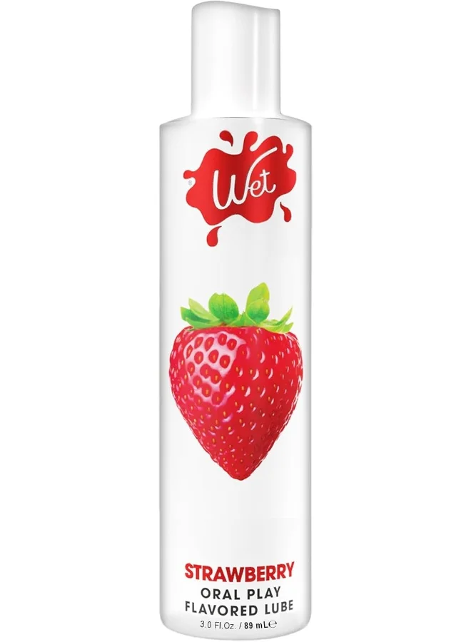 Premium Flavored Strawberry Edible Lubricant Personal Care (89 mL) 3g693