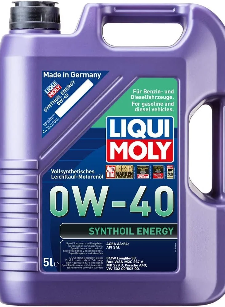 Premium Synthetic Engine Oil 0W40 High-Performance Lubricant (5L) kjlhh