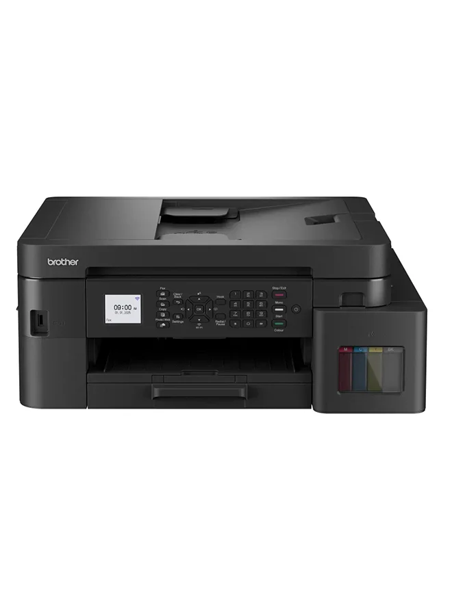 Premium All-in-One Inkjet Printer with Refill Tank System (Black, 17/16.5 ipm) 8qasn